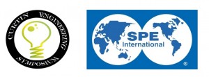 Curtin Engineering Symposium and SPE International logos